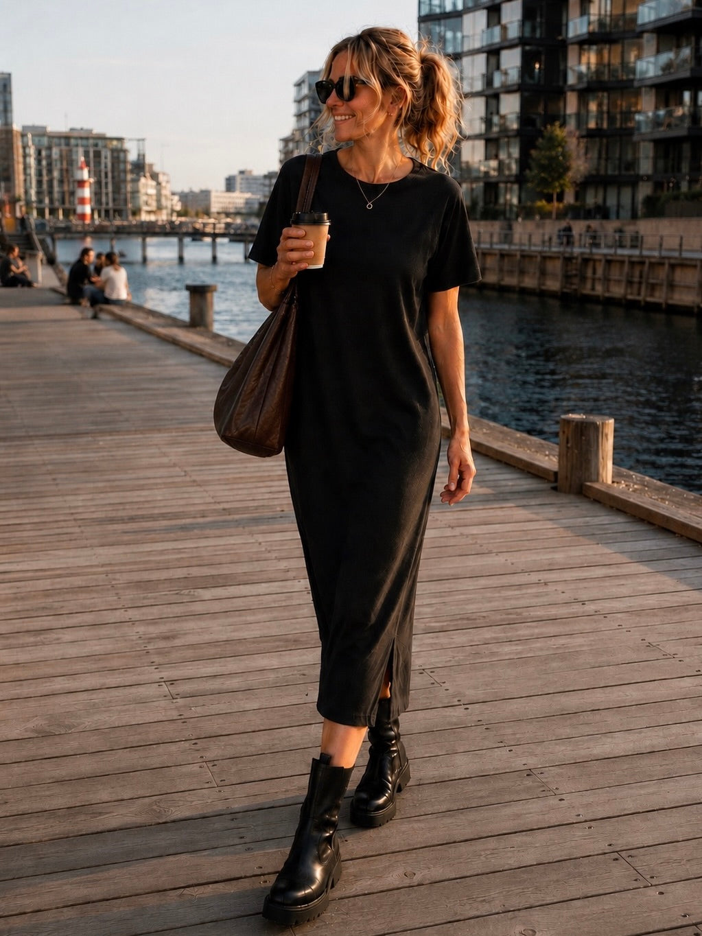 Good Times Dress - Black
