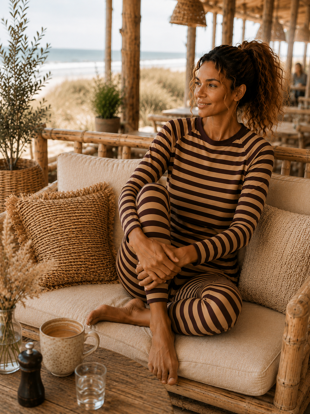 Pleasing Viscose - Coffee / Cafe Latte