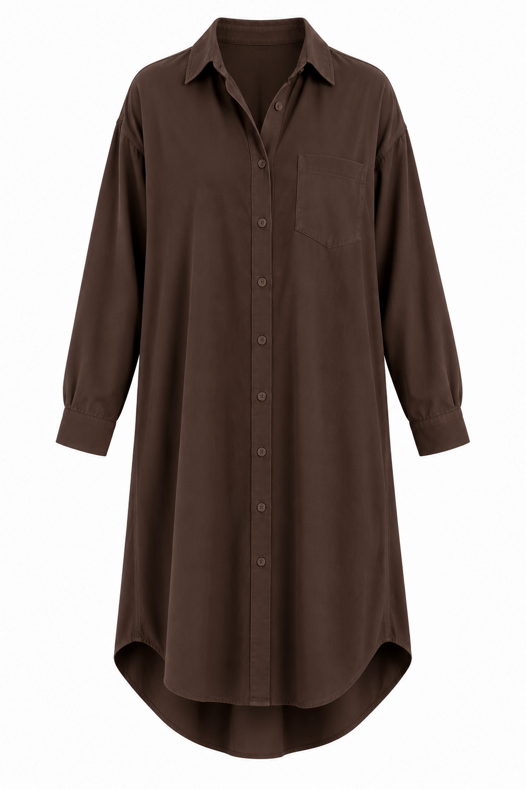 Comfy Days Dress - Coffee