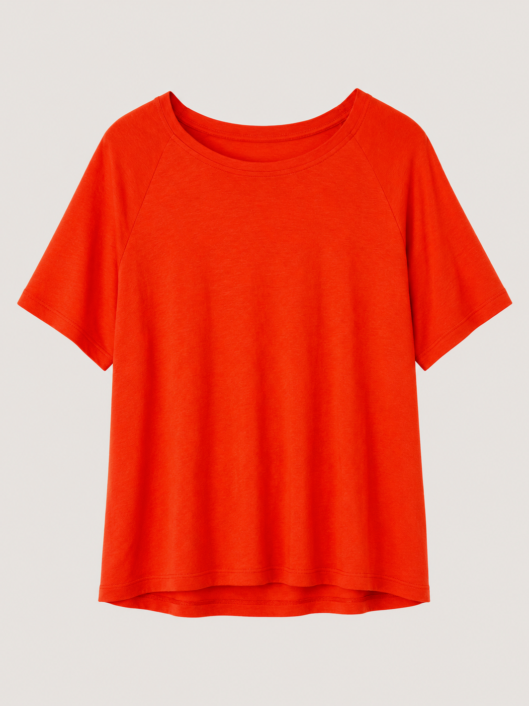 Slow Tee Modal - Tomato