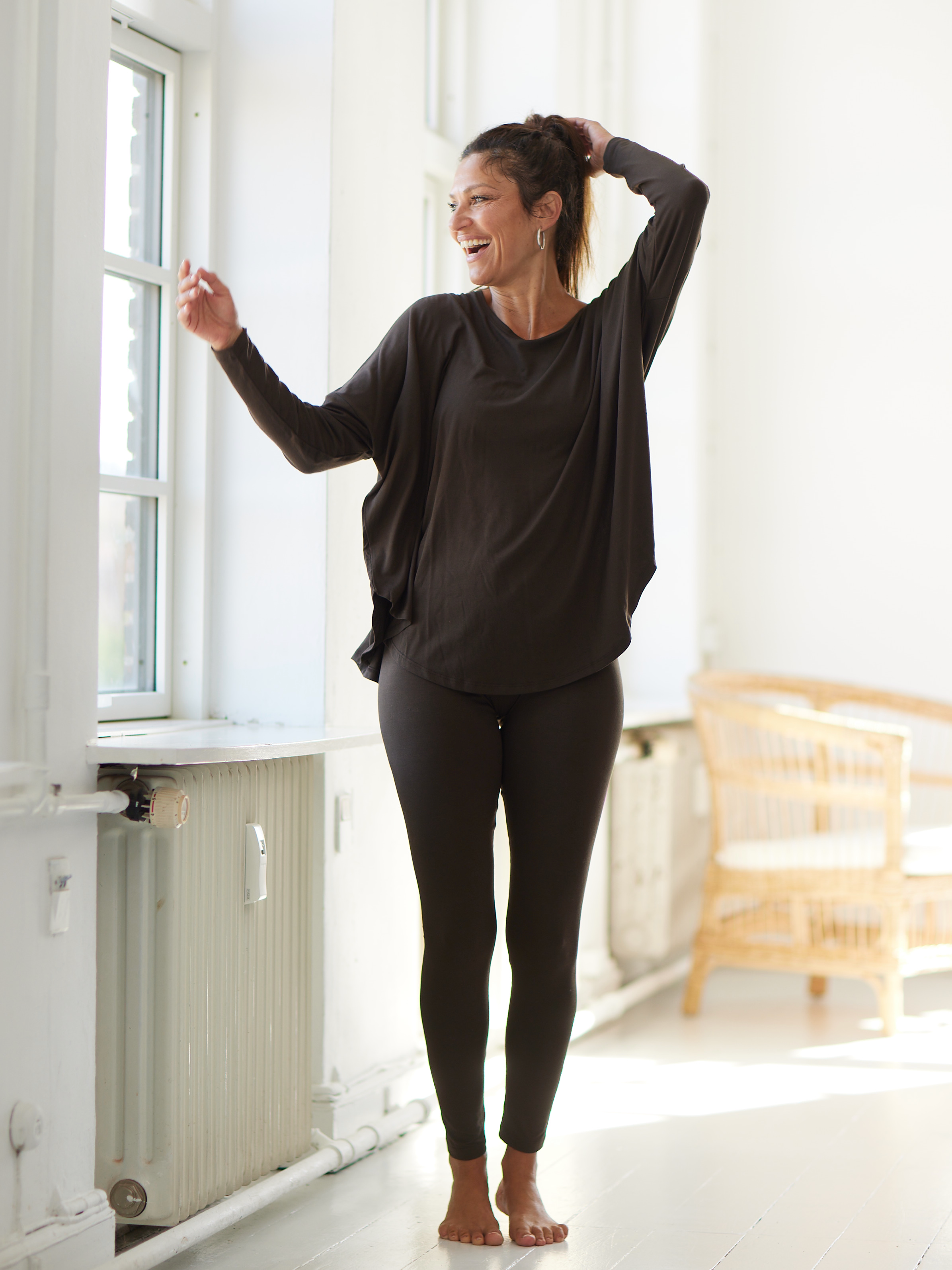 Pleasing Viscose - Coffee