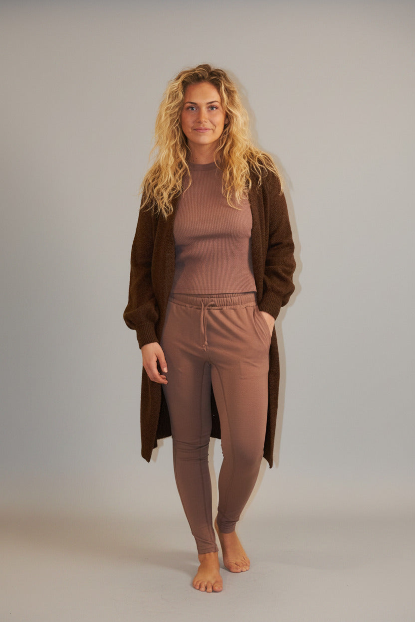 Comfy Copenhagen ApS All i Want Knit Cardigan Coffee