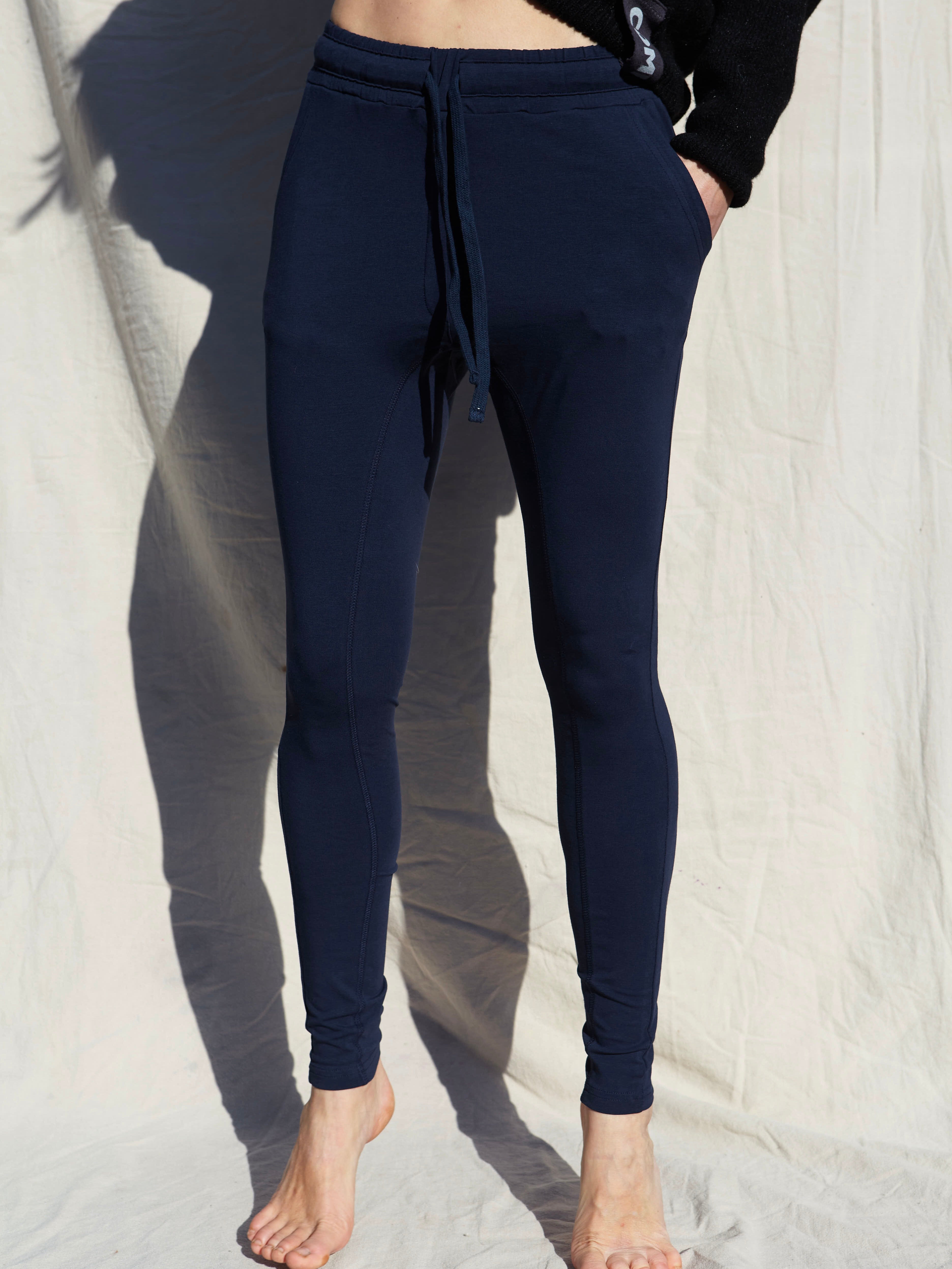 Comfy Copenhagen ApS Beds Are Burning Cotton Pants Navy