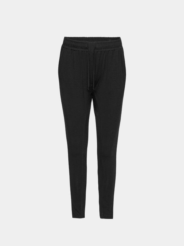 Comfy Copenhagen ApS Beds Are Burning Viscose Pants Black
