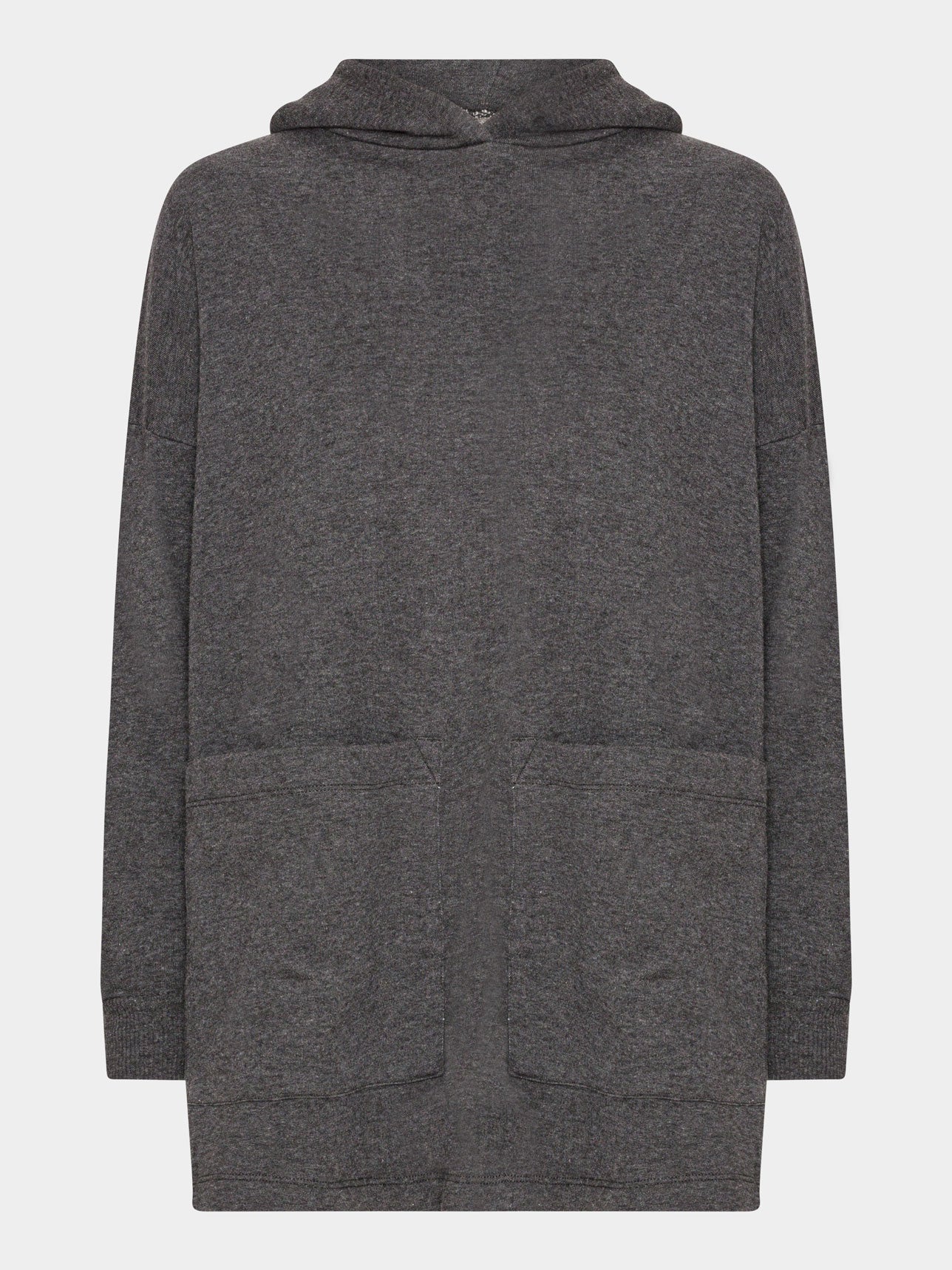 Comfy Copenhagen ApS Being Good Hoodie Dark Grey Melange