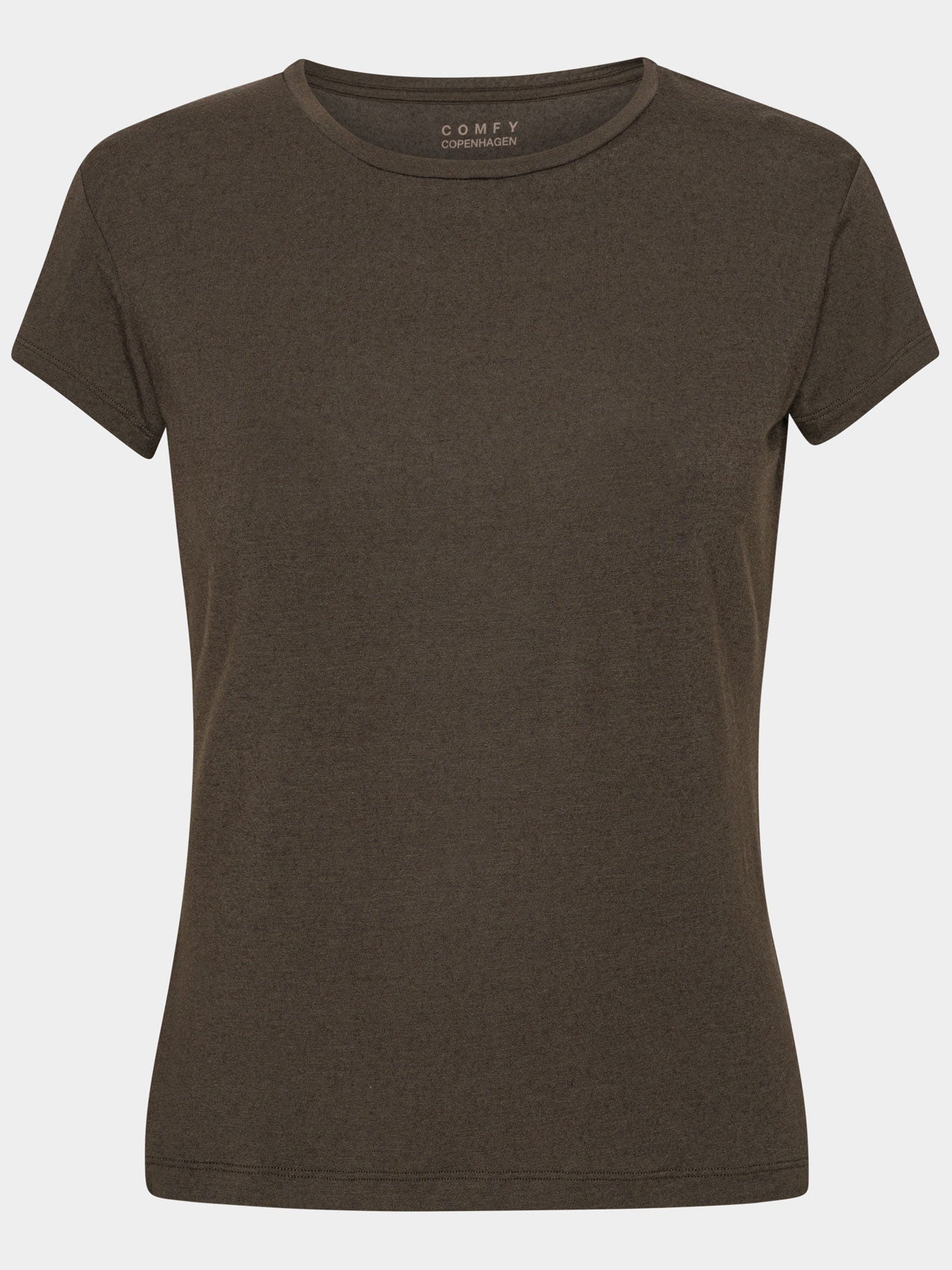Comfy Copenhagen ApS Feeling Cashmere T-shirt Coffee Melange