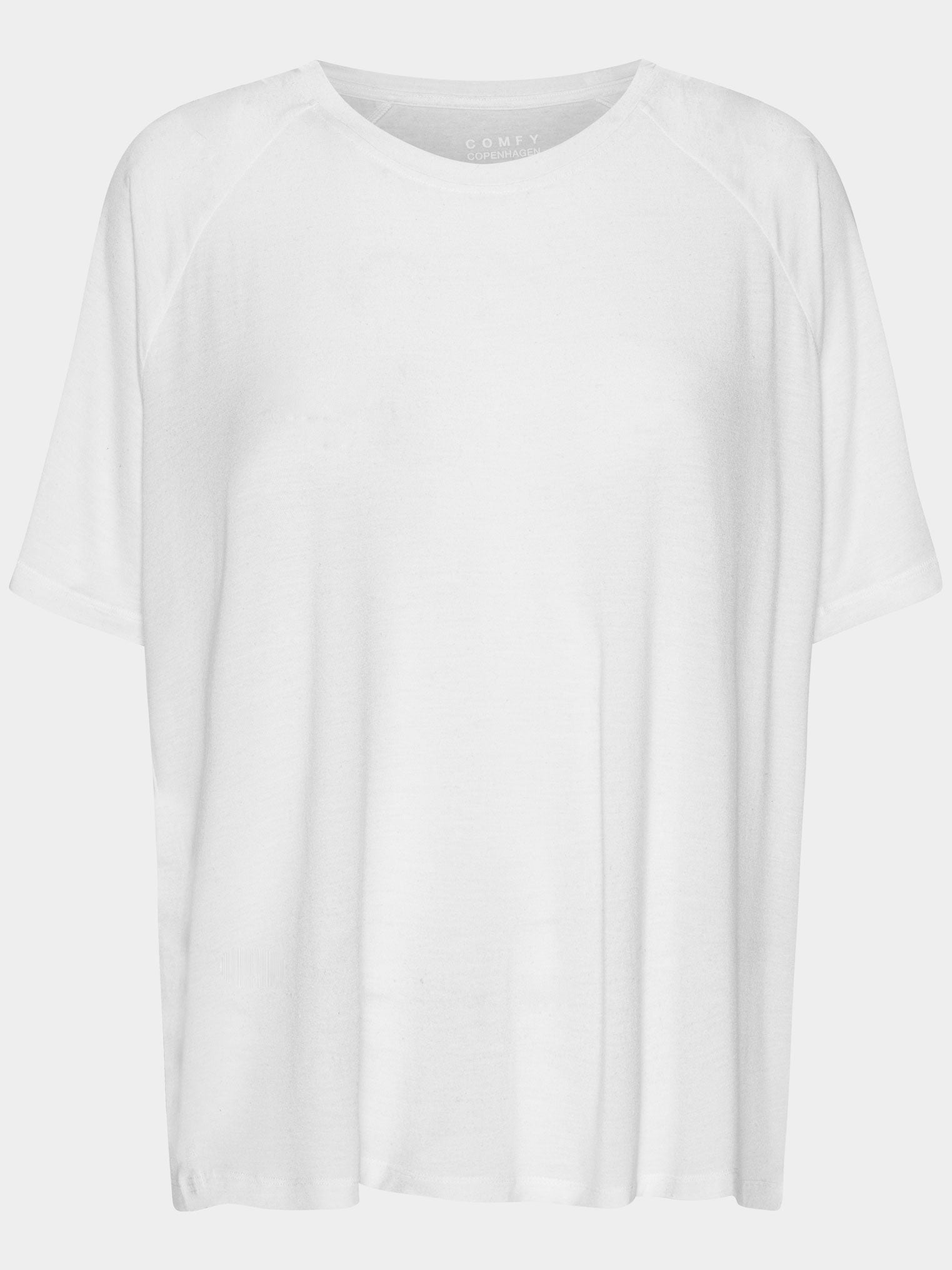 Comfy Copenhagen ApS Good Times Cashmere T-shirt White Melange