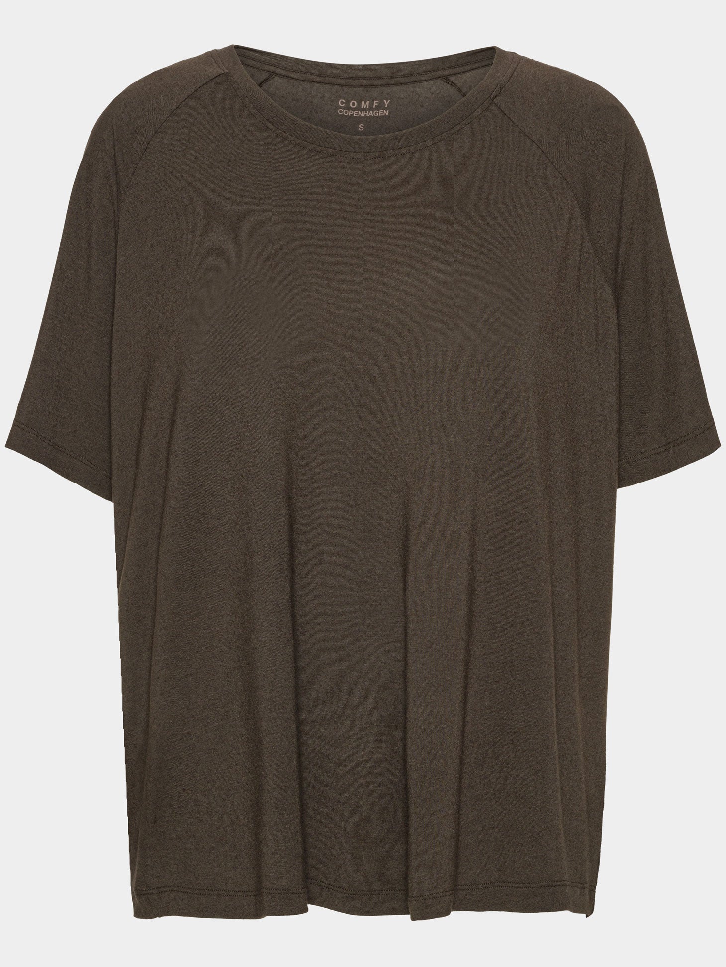Comfy Copenhagen ApS Good Times Cashmere T-shirt Coffee Melange