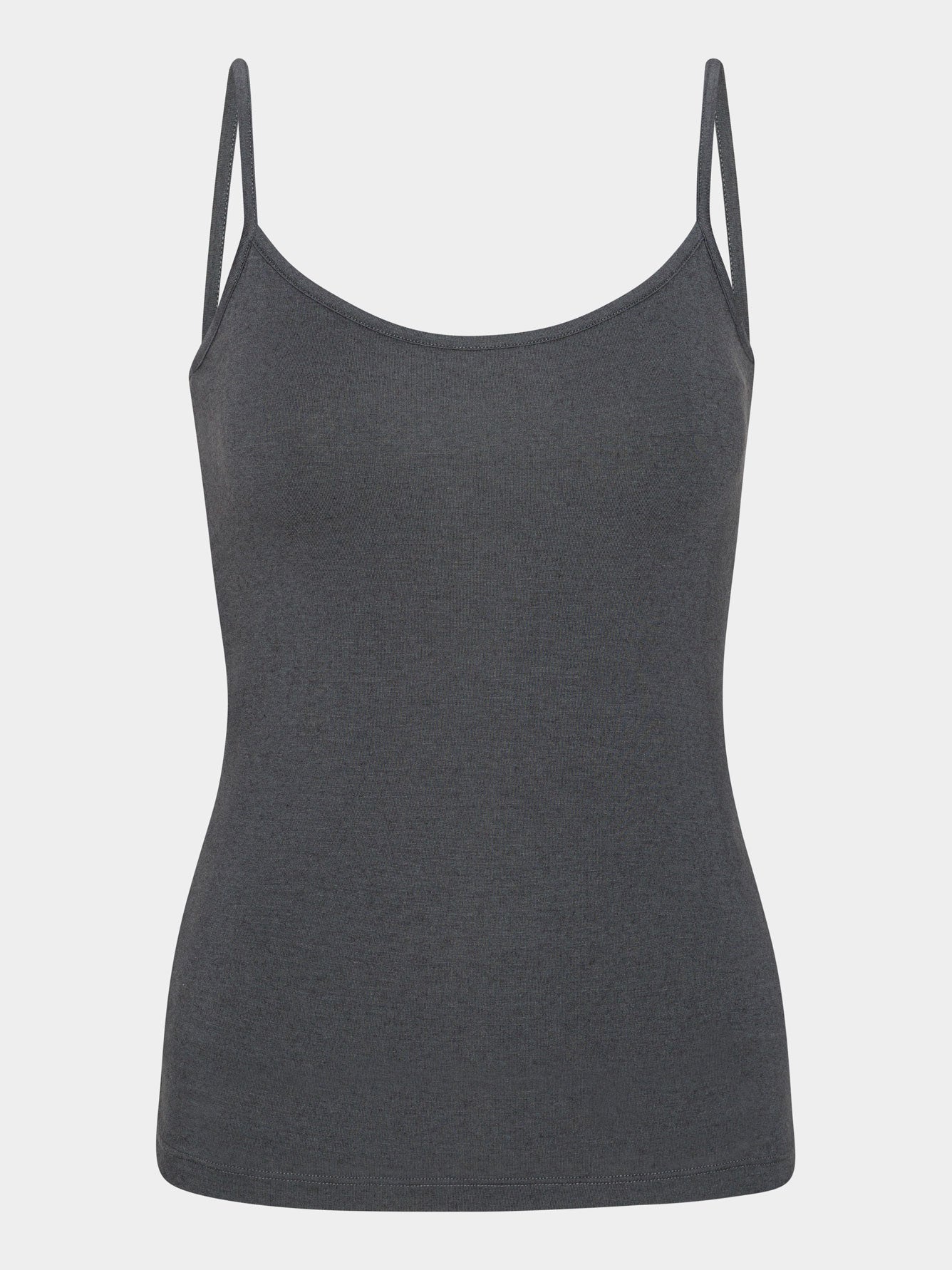 Comfy Copenhagen ApS Kissing Cashmere Top Dark Grey Melange