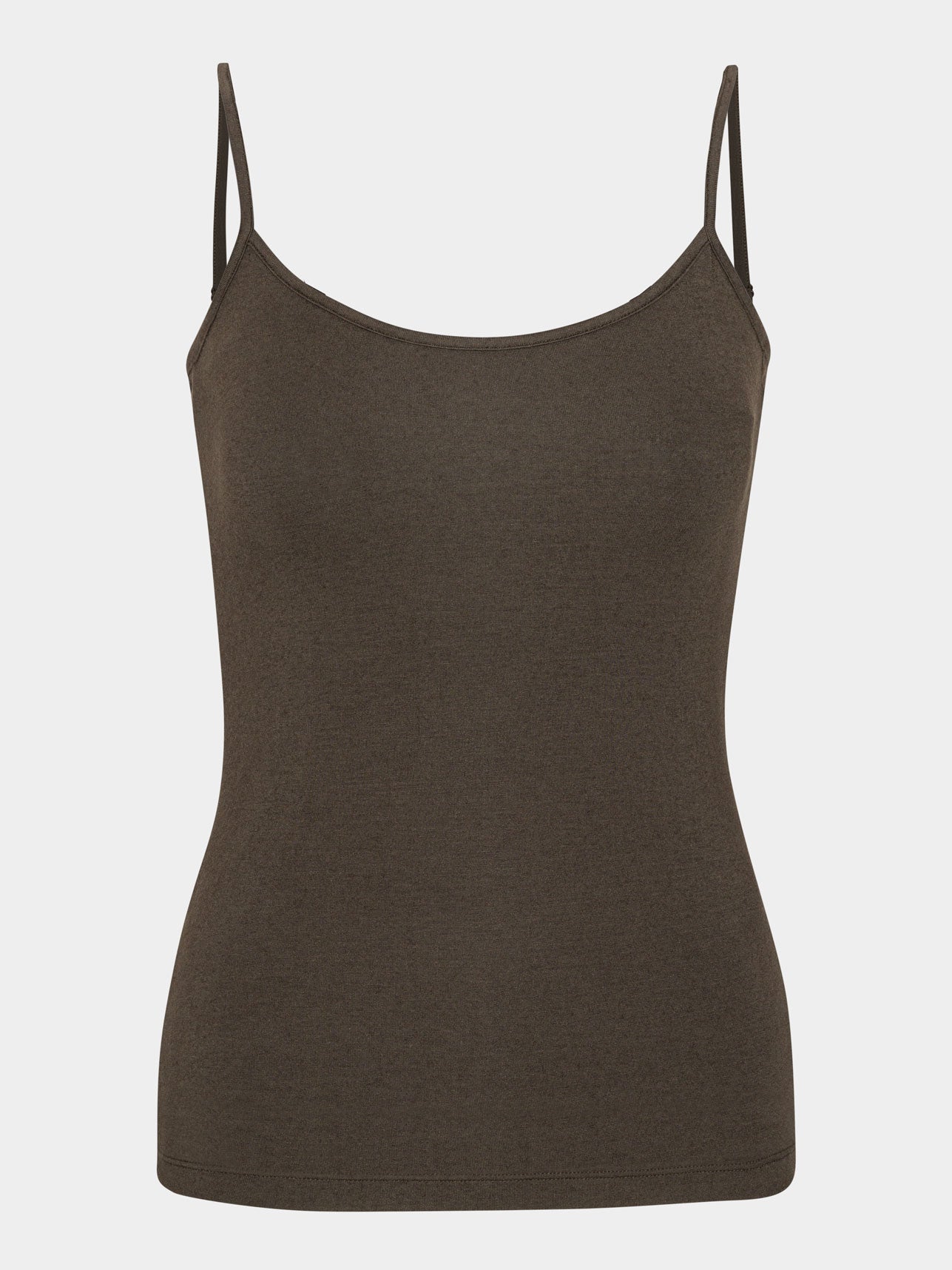 Comfy Copenhagen ApS Kissing Cashmere Top Coffee Melange