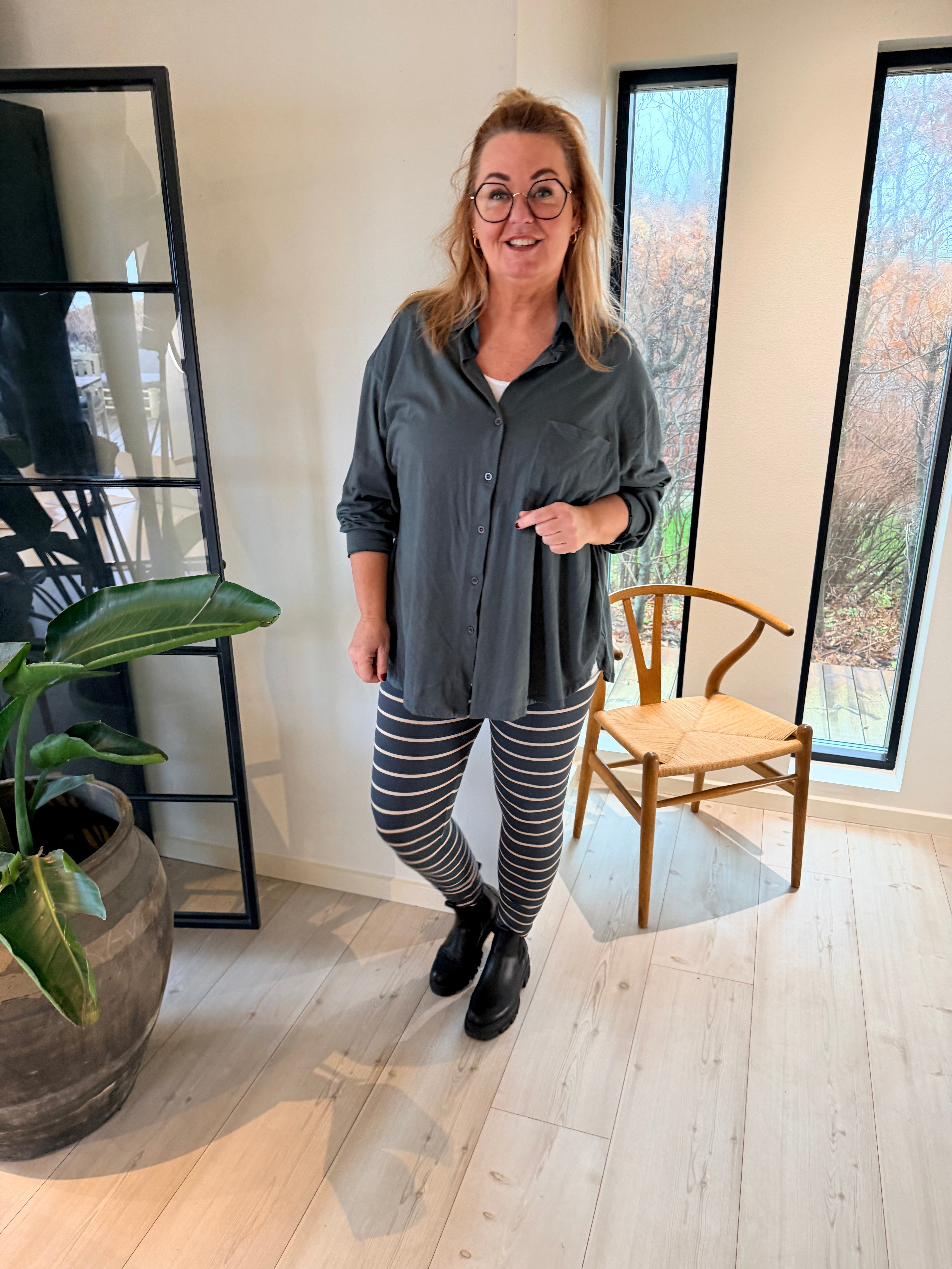 Pleasing Viscose - Army / Sand