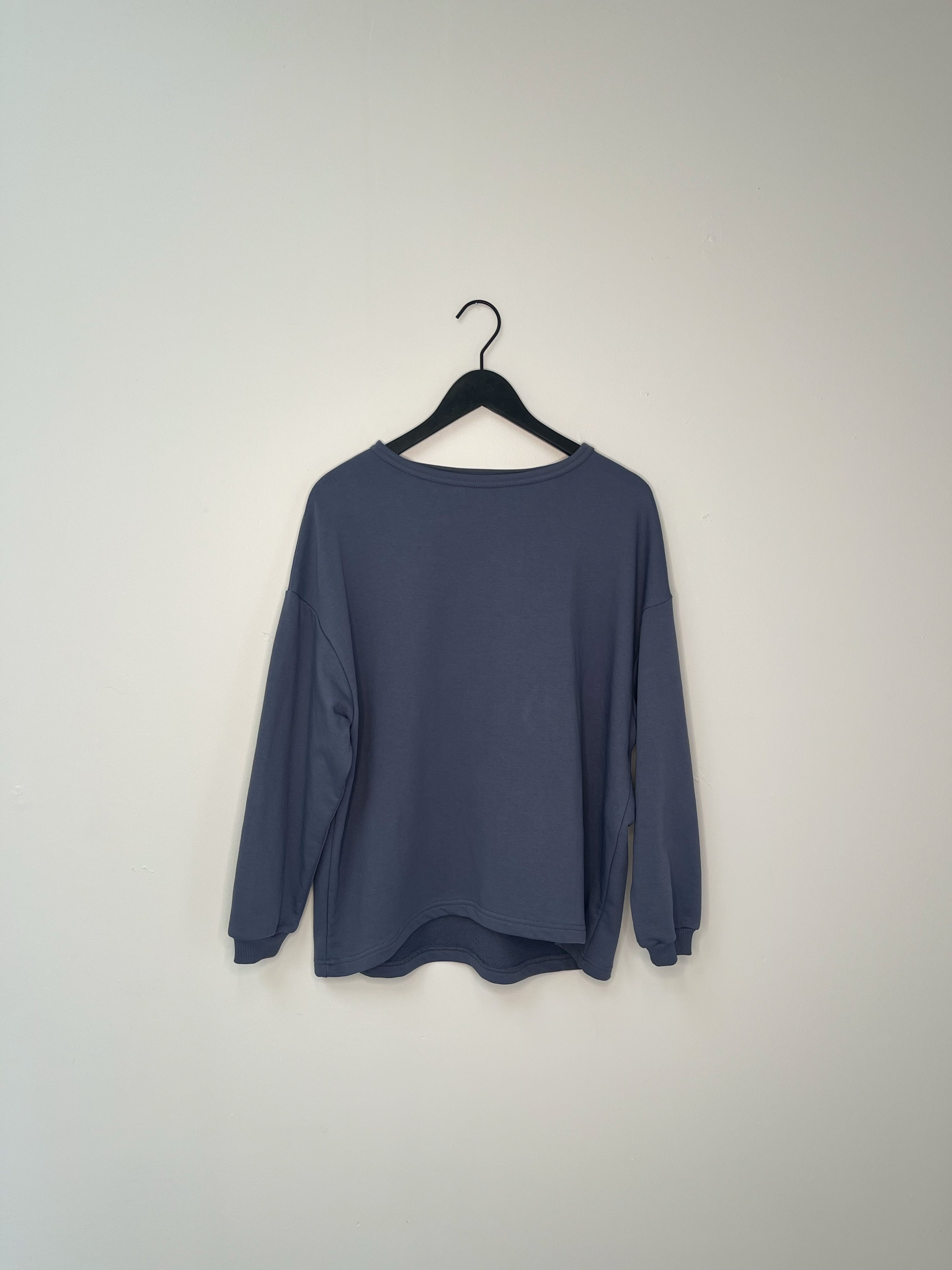 Comfy Copenhagen ApS Endless Love Sweatshirt Steel Blue