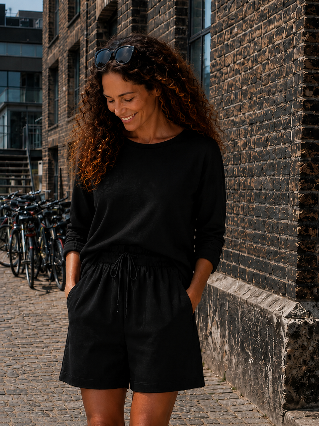 Endless Love_black_Shorts_comfy Copenhagen