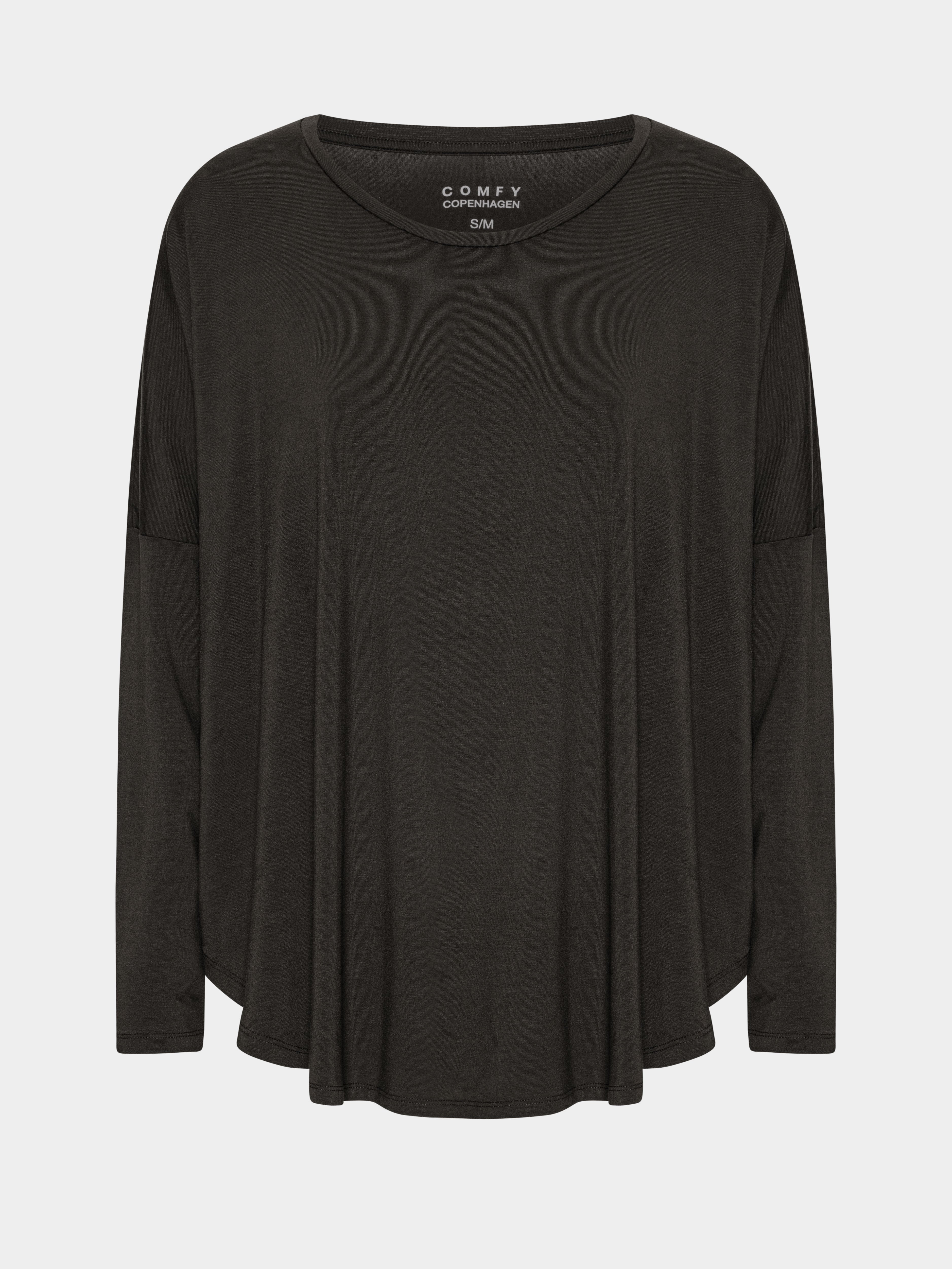 Comfy Copenhagen ApS Everything Glowes Long Sleeve Blouse Black