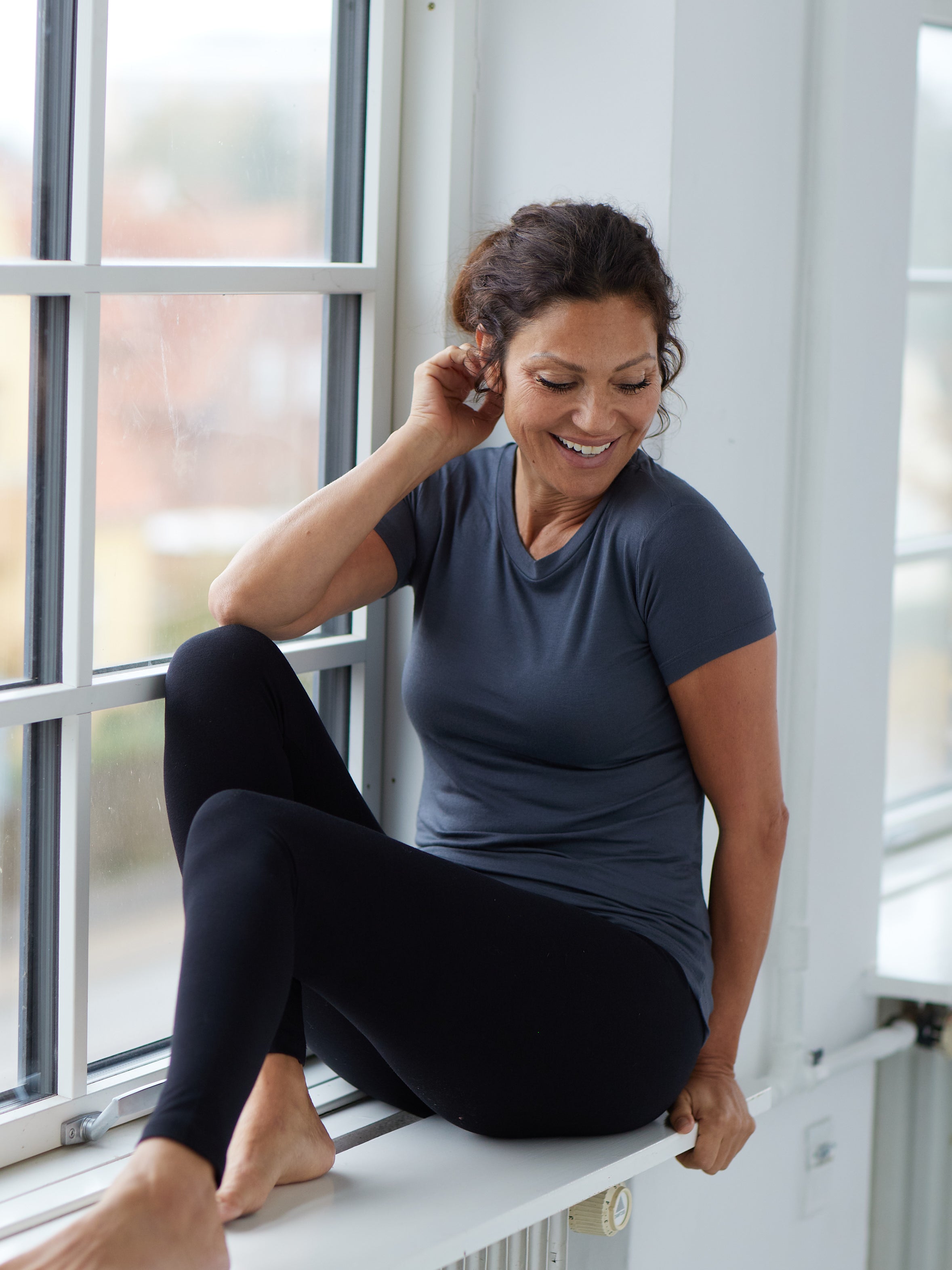 Comfy Copenhagen ApS Feeling Modal T-shirt Asphalt