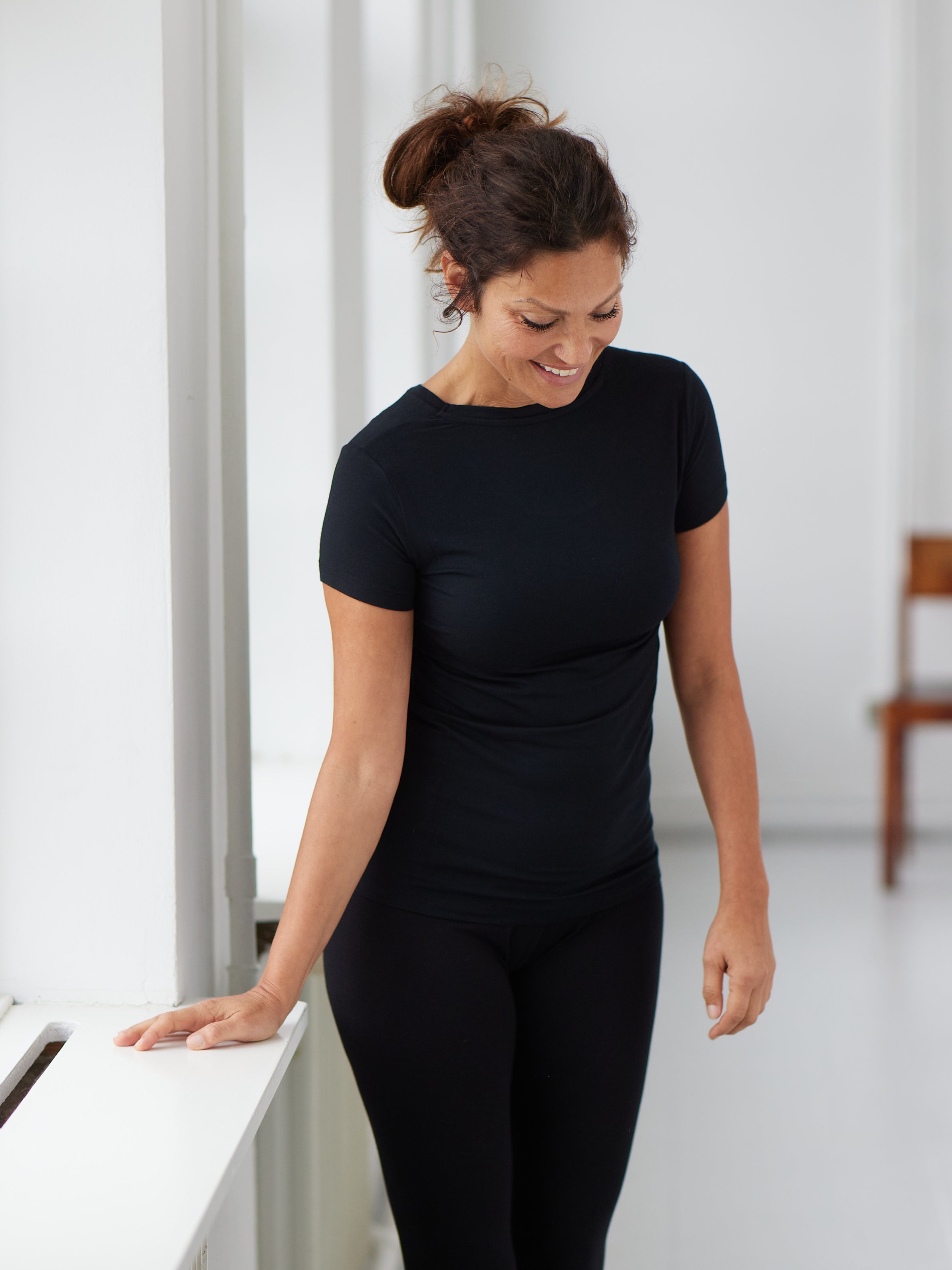 Comfy Copenhagen ApS Feeling Modal T-shirt Black