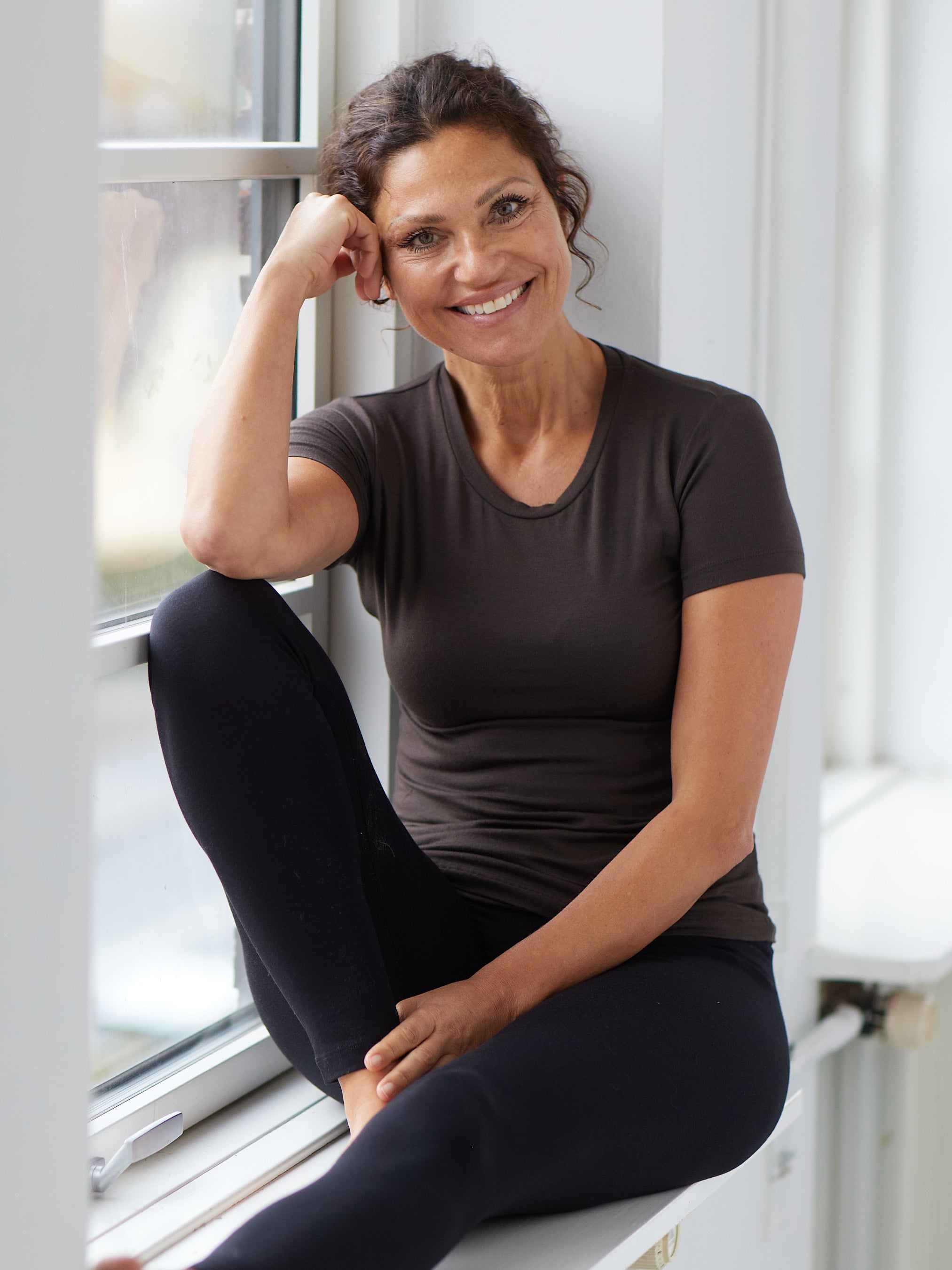 Comfy Copenhagen ApS Feeling Modal T-shirt Coffee