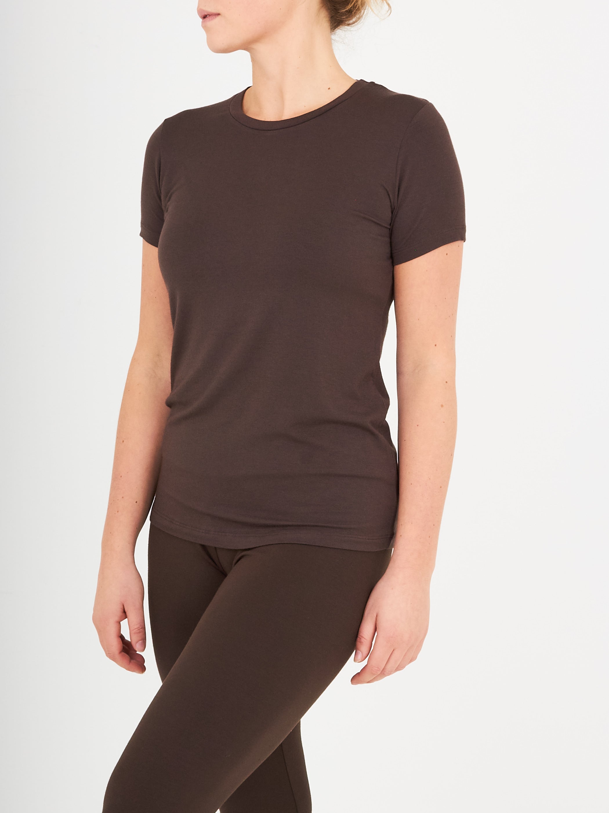 Comfy Copenhagen ApS Feeling Modal T-shirt Coffee