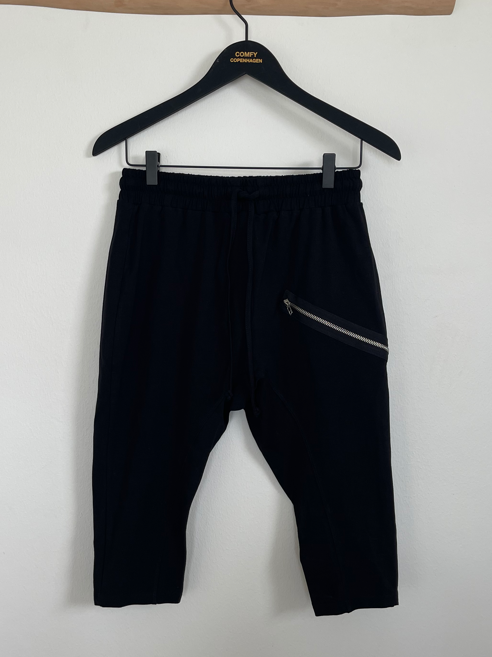 Beds Are Burning Cotton Shorts Zipper - Black