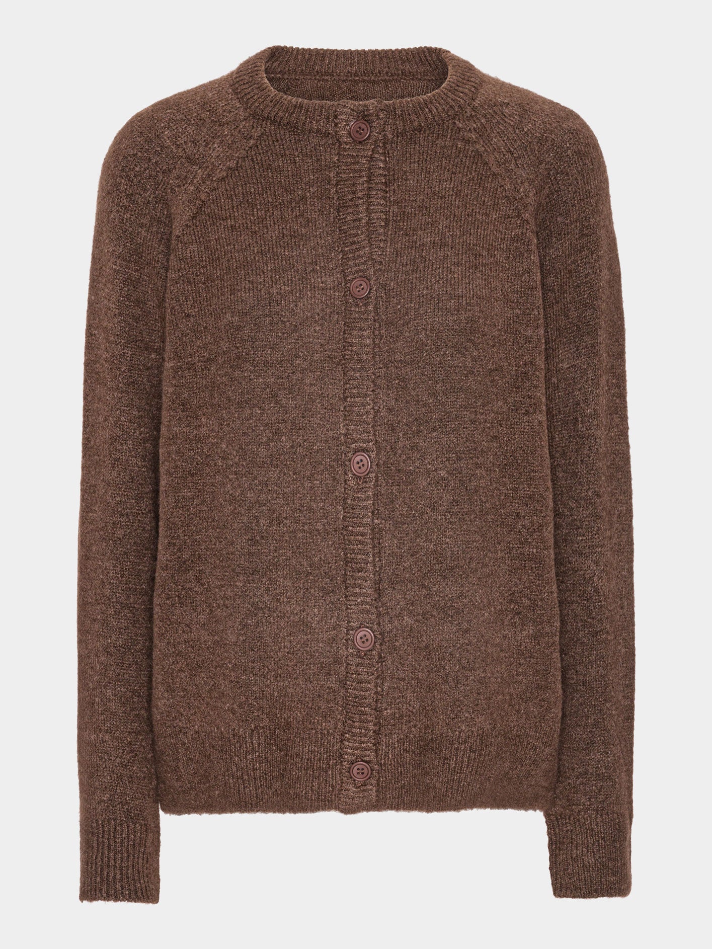 Comfy Copenhagen ApS Nice And Soft Cardigan Knit Cardigan Coffee