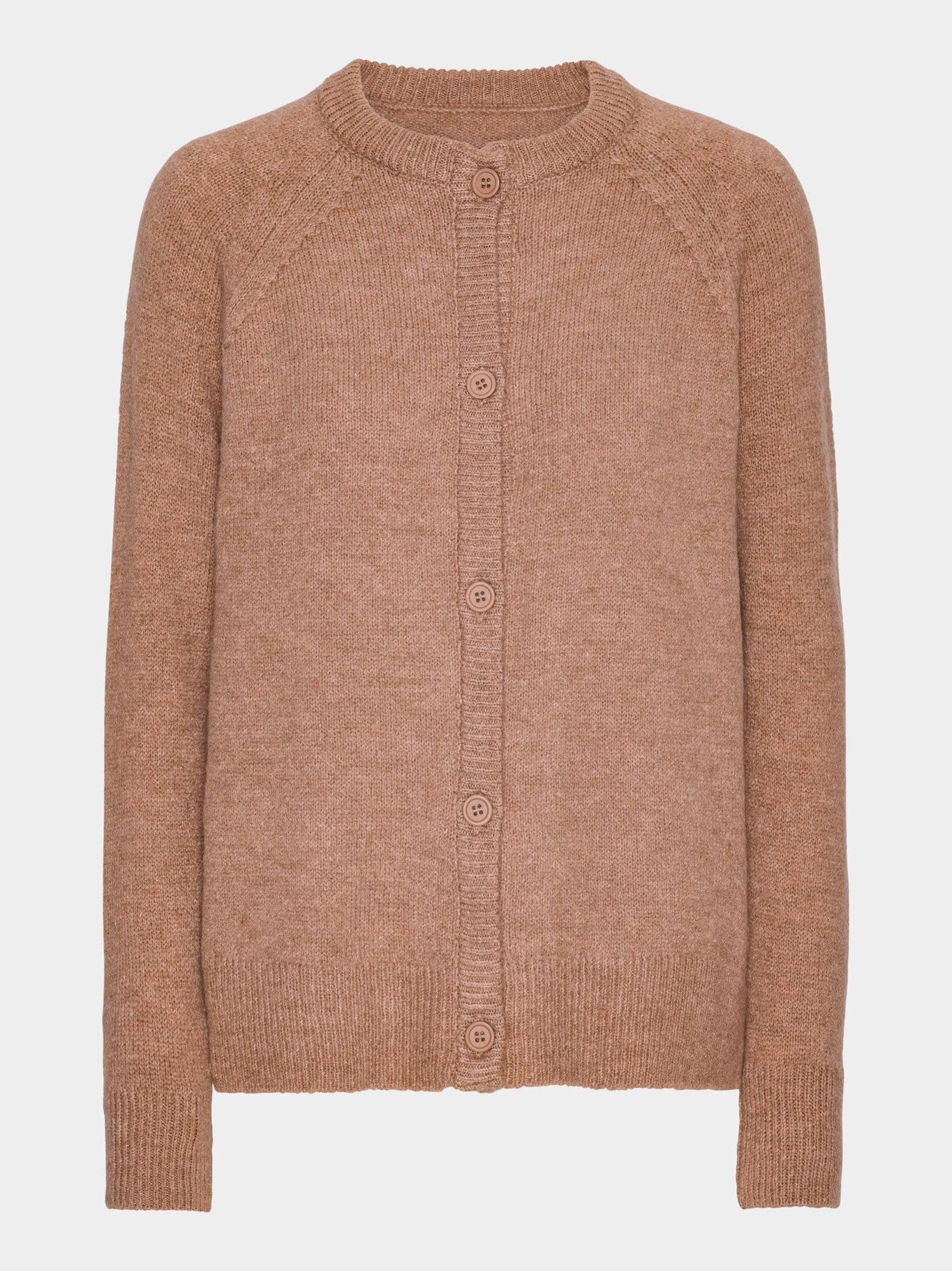 Comfy Copenhagen ApS Nice And Soft Cardigan Knit Cardigan Rusty Rose