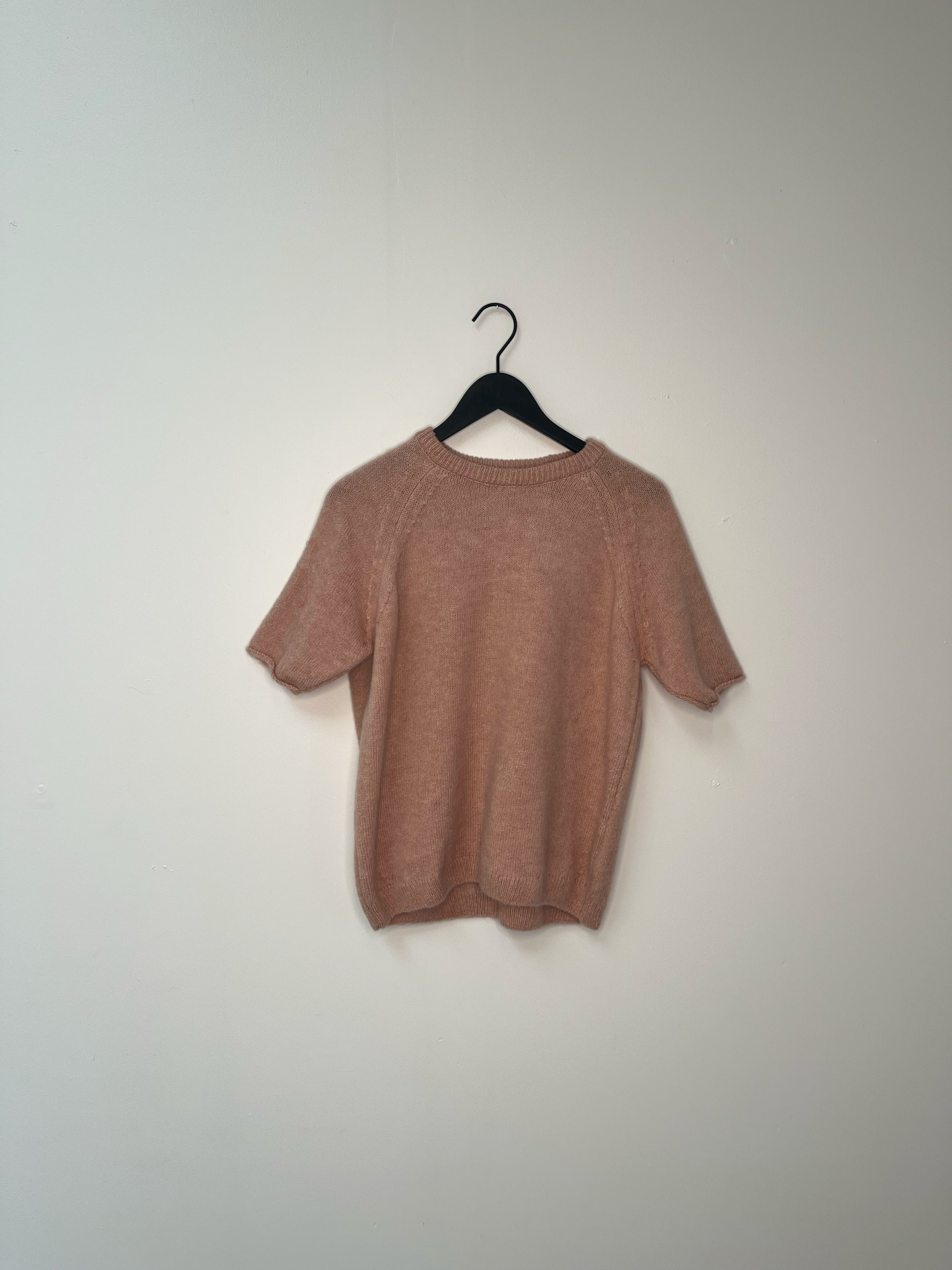 Comfy Copenhagen ApS Nice And Soft Short Sleeve Knit Rose