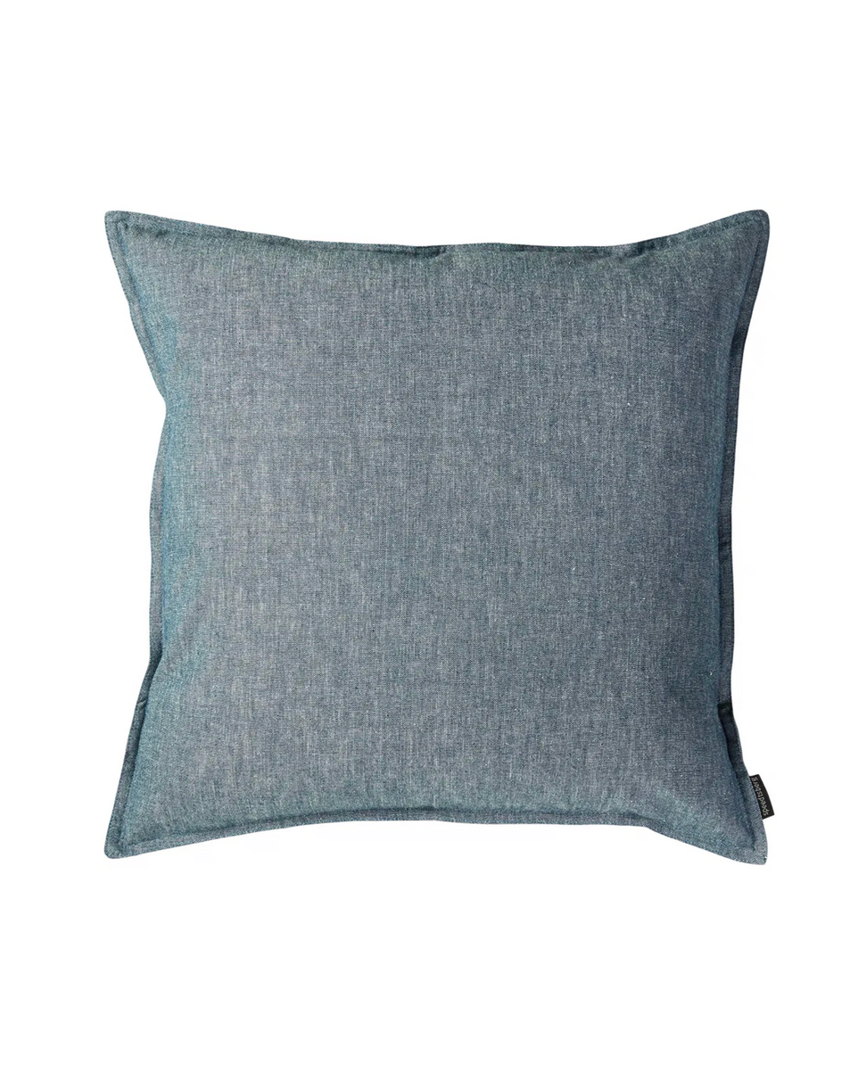 Denim blå - Pudebetræk 60 x 60