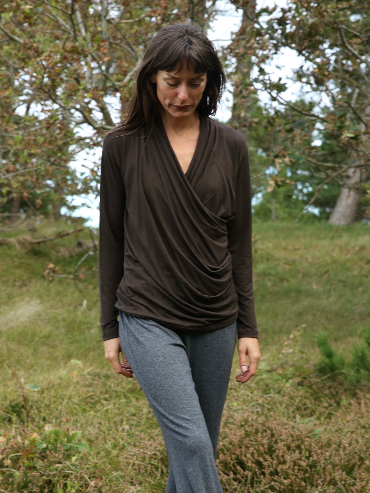 Comfy Copenhagen ApS The Best Blouse Coffee
