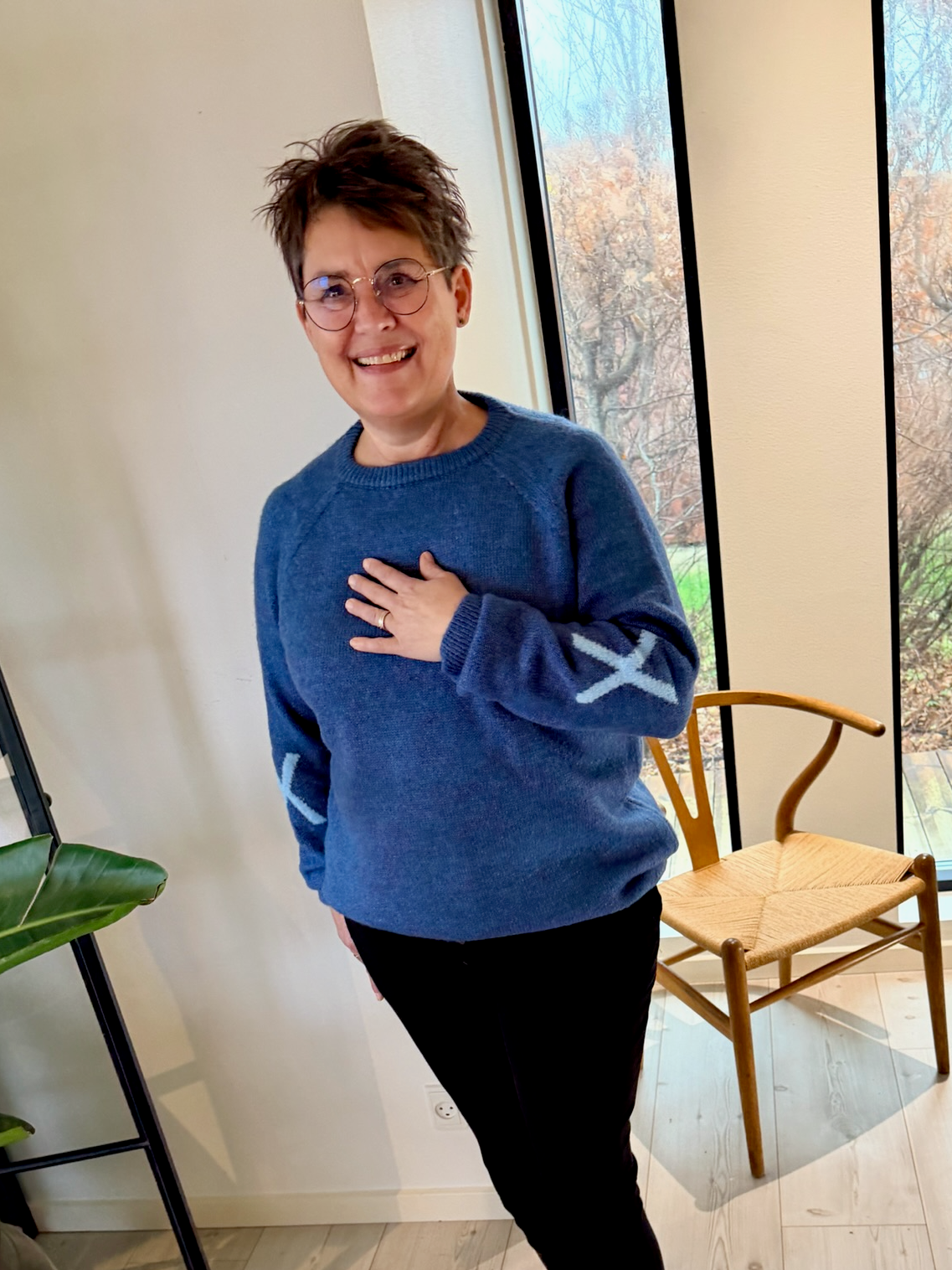 Nice And Soft Long Sleeve - Dark Denim no. 5