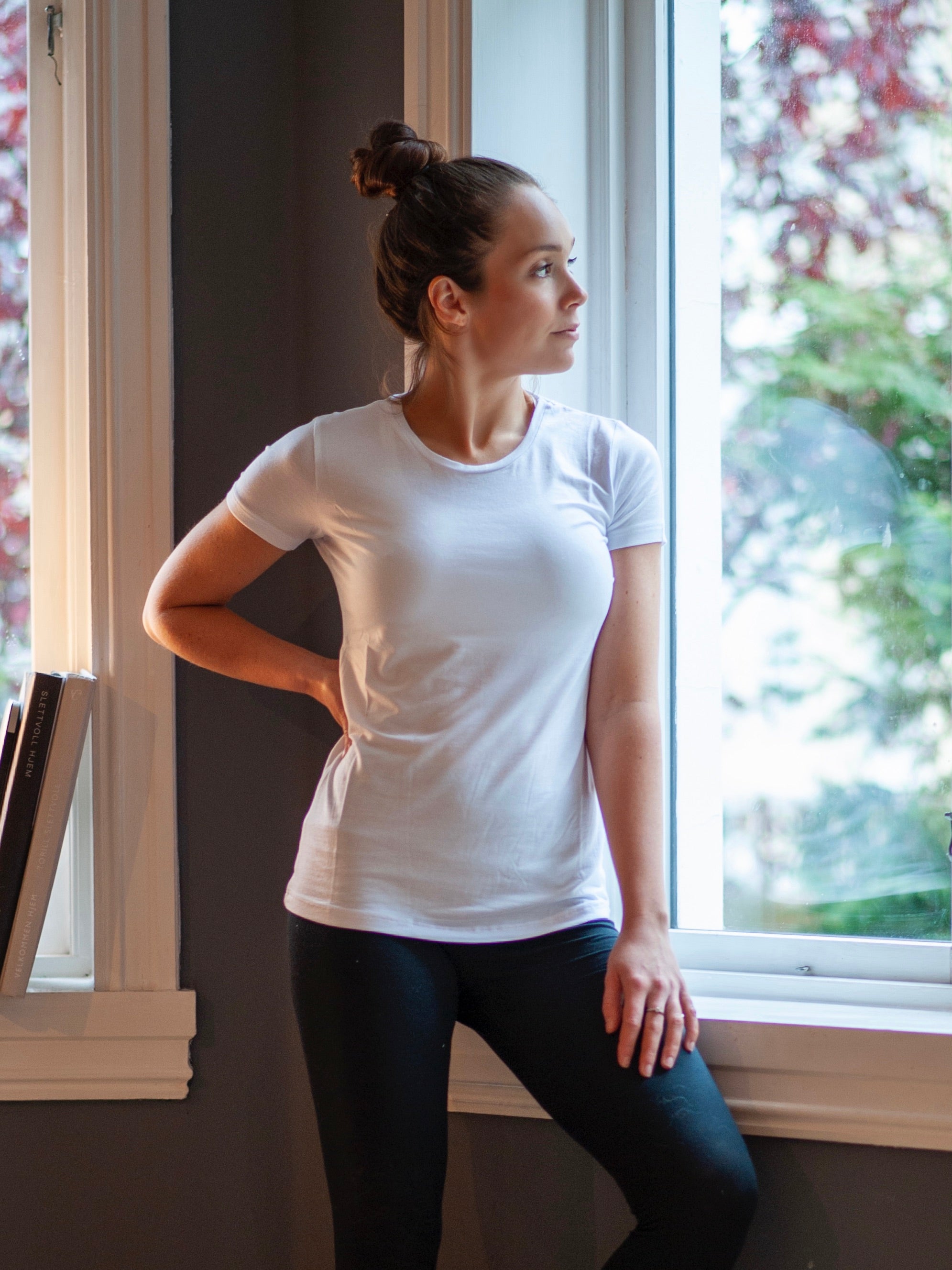 Comfy Copenhagen ApS Feeling Modal T-shirt White