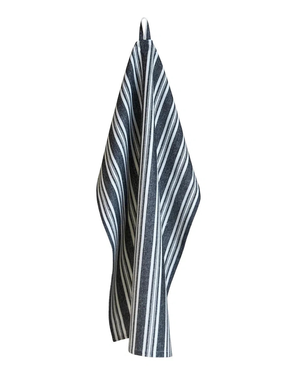 Viskestykke gråstribet - 233409