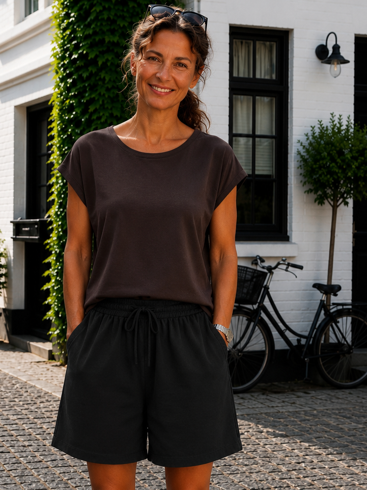 Comfy Oversize Shorts - Black