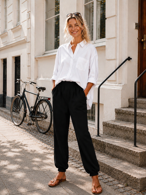 Comfy Pants Cotton - Black