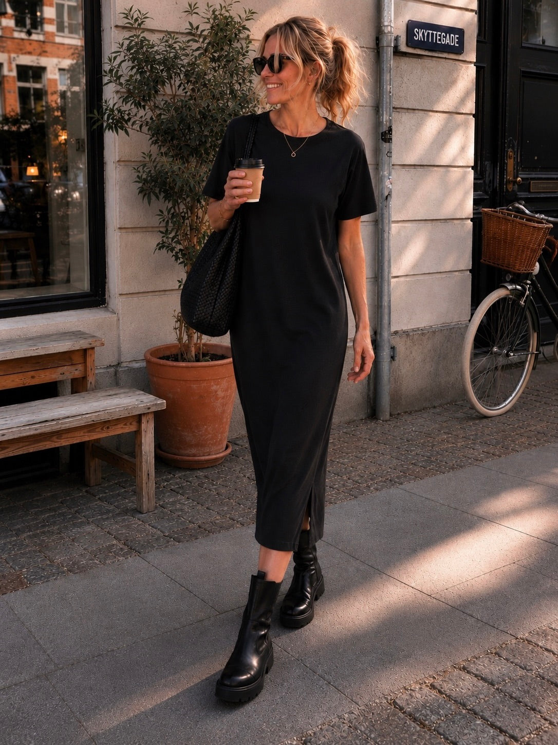 Good Times Dress - Black