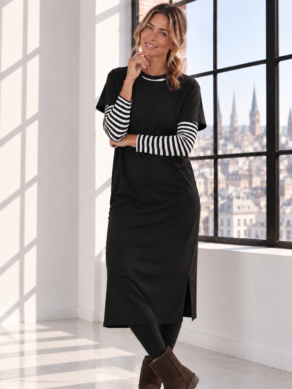 Good Times Dress - Black