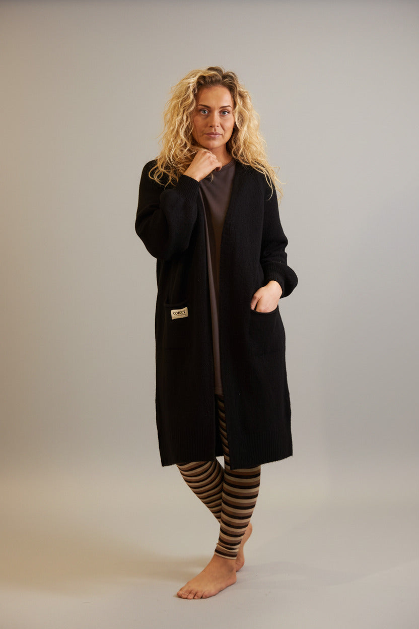 Comfy Copenhagen ApS All i Want Knit Cardigan Black