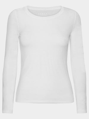 Comfy Copenhagen ApS Cashmere Loving Blouse White Melange