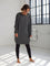 Comfy Knit Dress - Dark Grey