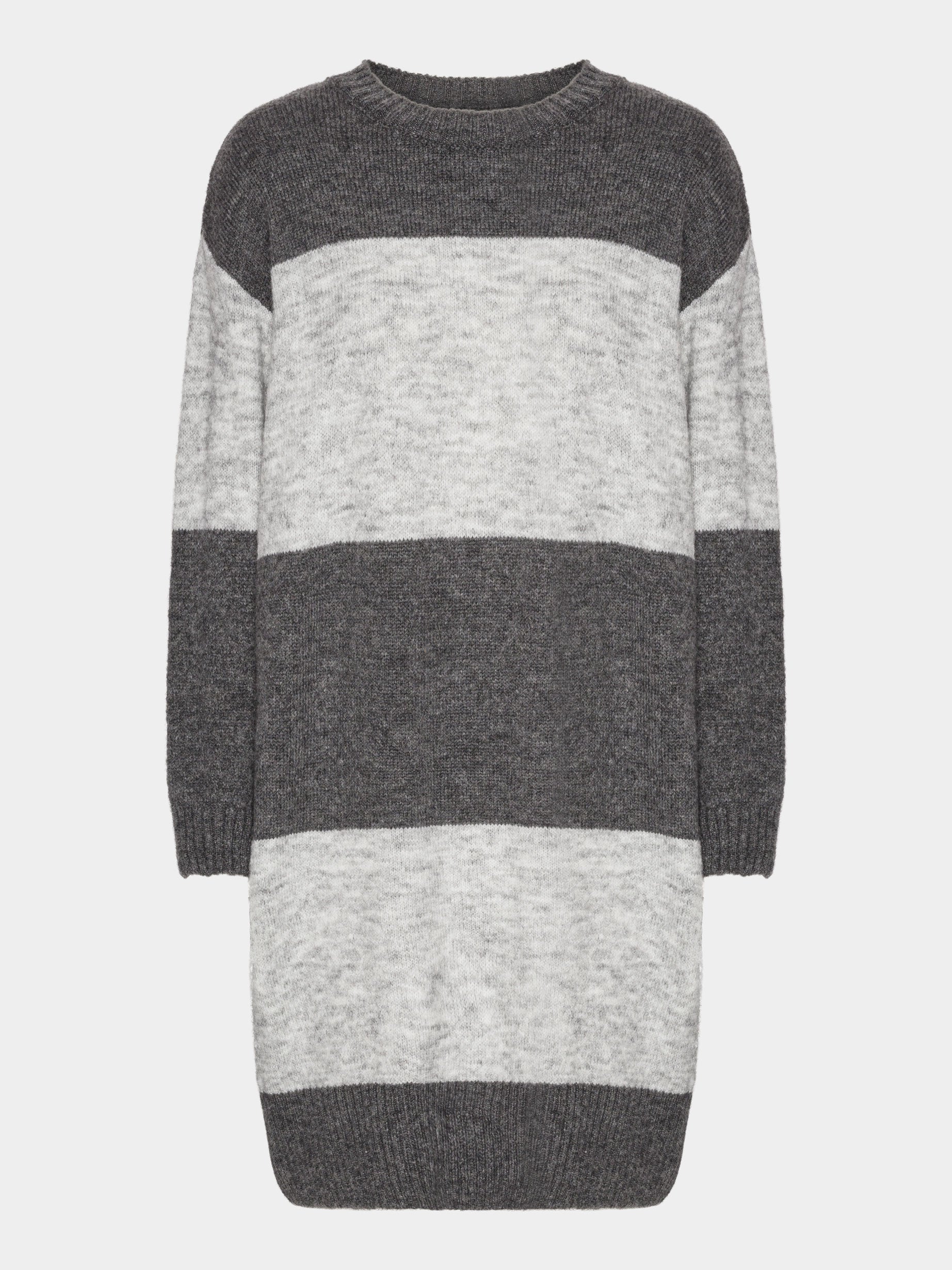 Comfy Copenhagen ApS Comfy Knit Dress Knit Dark Grey / Light Grey