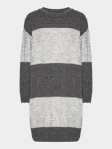 Comfy Copenhagen ApS Comfy Knit Dress Knit Dark Grey / Light Grey