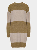 Comfy Copenhagen ApS Comfy Knit Dress Knit Khaki / Sand