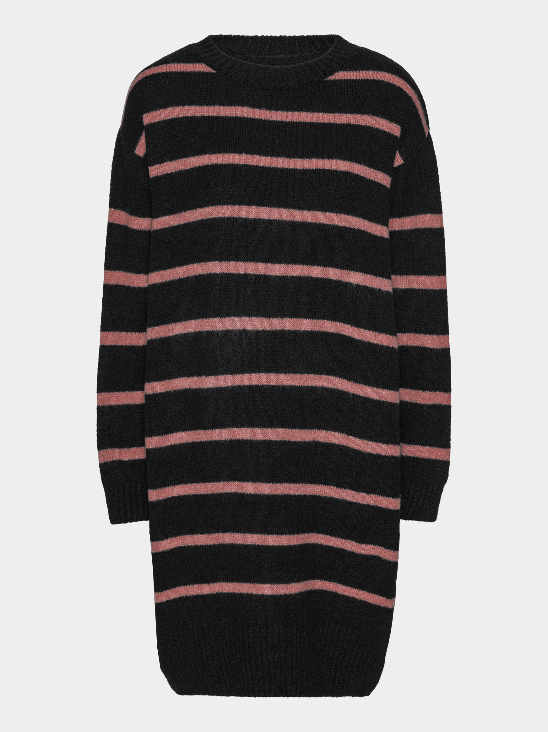 Comfy Copenhagen ApS Comfy Knit Dress Knit Black / Rusty Rose