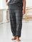 Comfy Pants - Black / Dark Grey Stripe