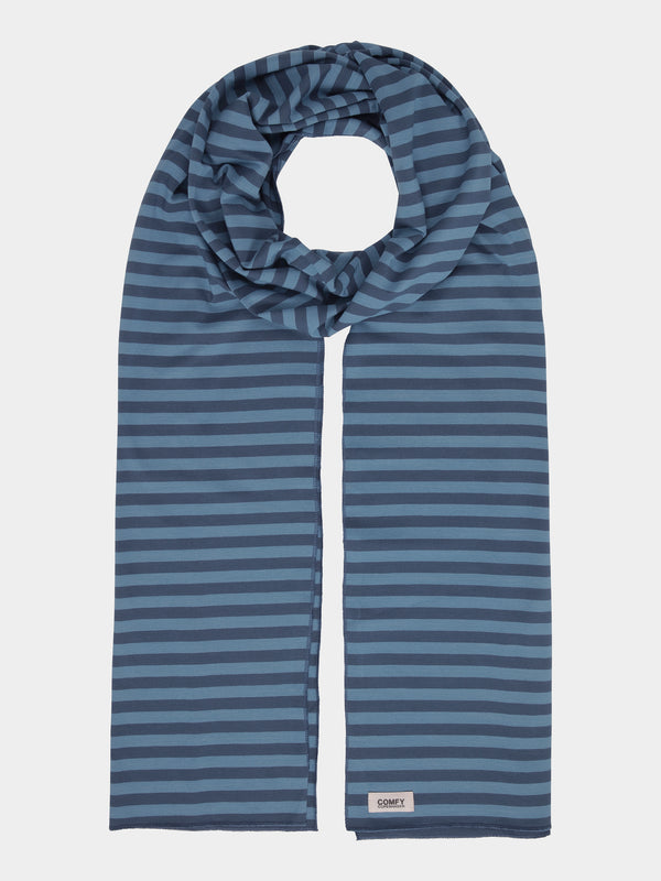 Comfy Copenhagen ApS Comfy Scarf Scarf Blue Stripes