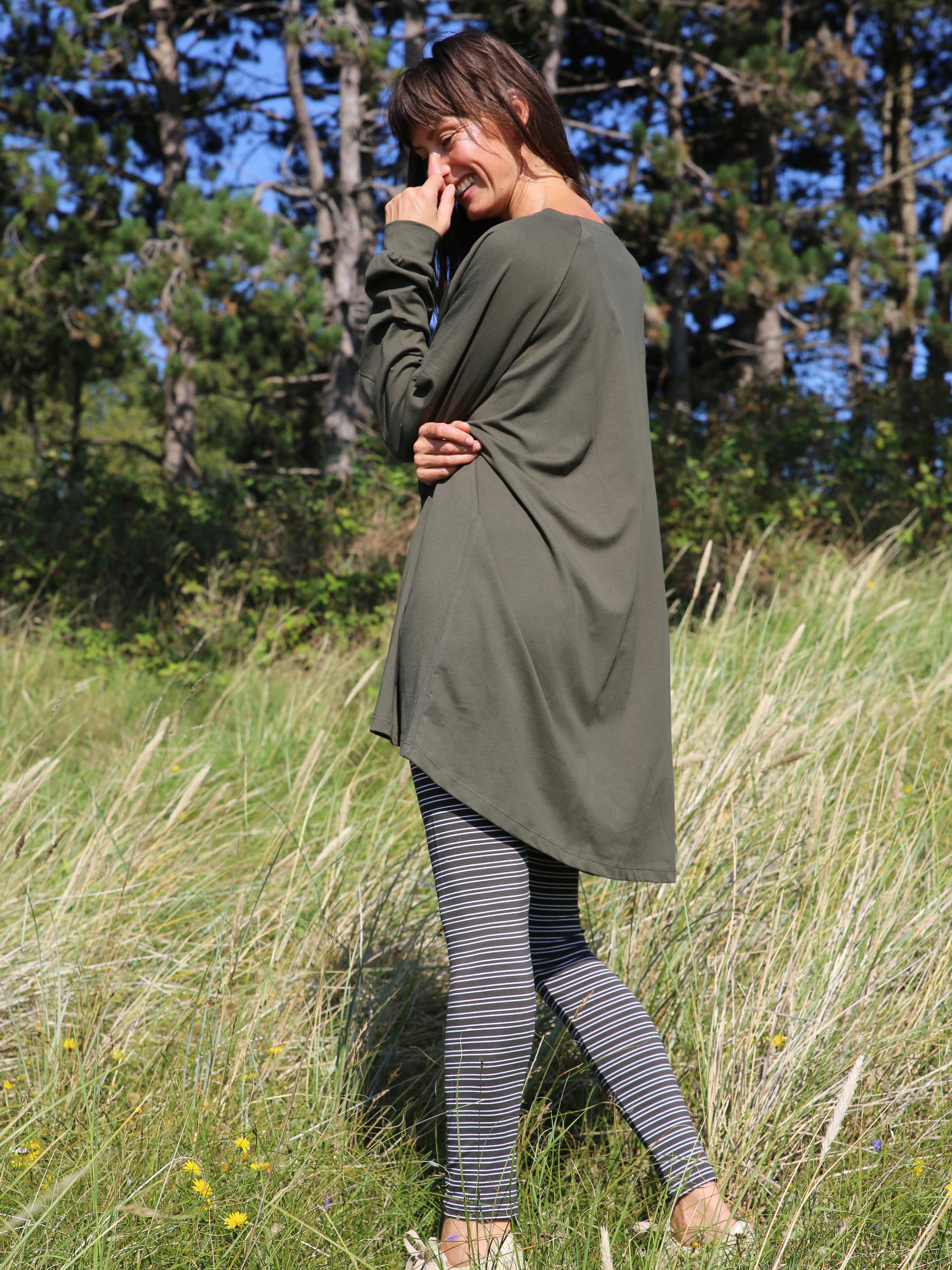 Comfy Copenhagen ApS Comfy Sweat Dress Dress Forest Green