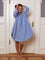 Cute Dress - Blue Stripe