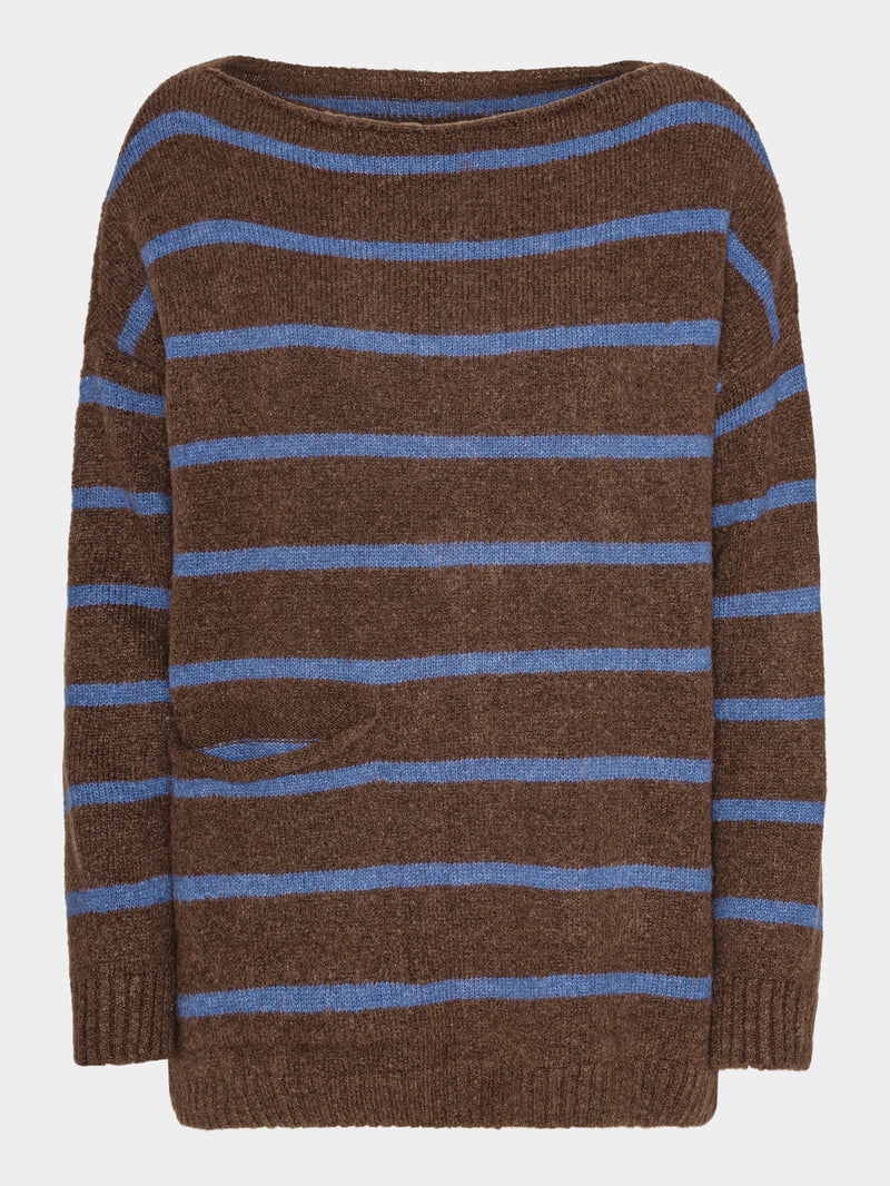 Comfy Copenhagen ApS Daydream Knit Coffee / Blue