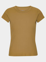 Comfy Copenhagen ApS Dreamy Tee T-shirt Khaki