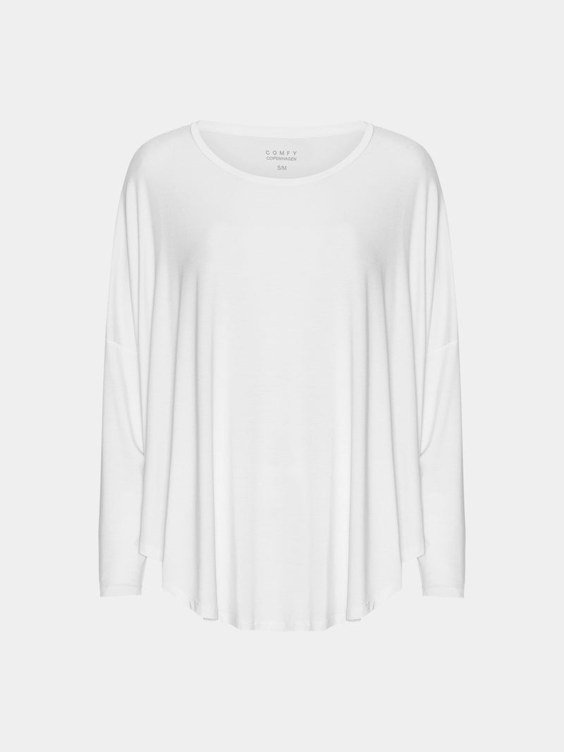 Comfy Copenhagen ApS Everything Glowes - Long Sleeve Blouse White