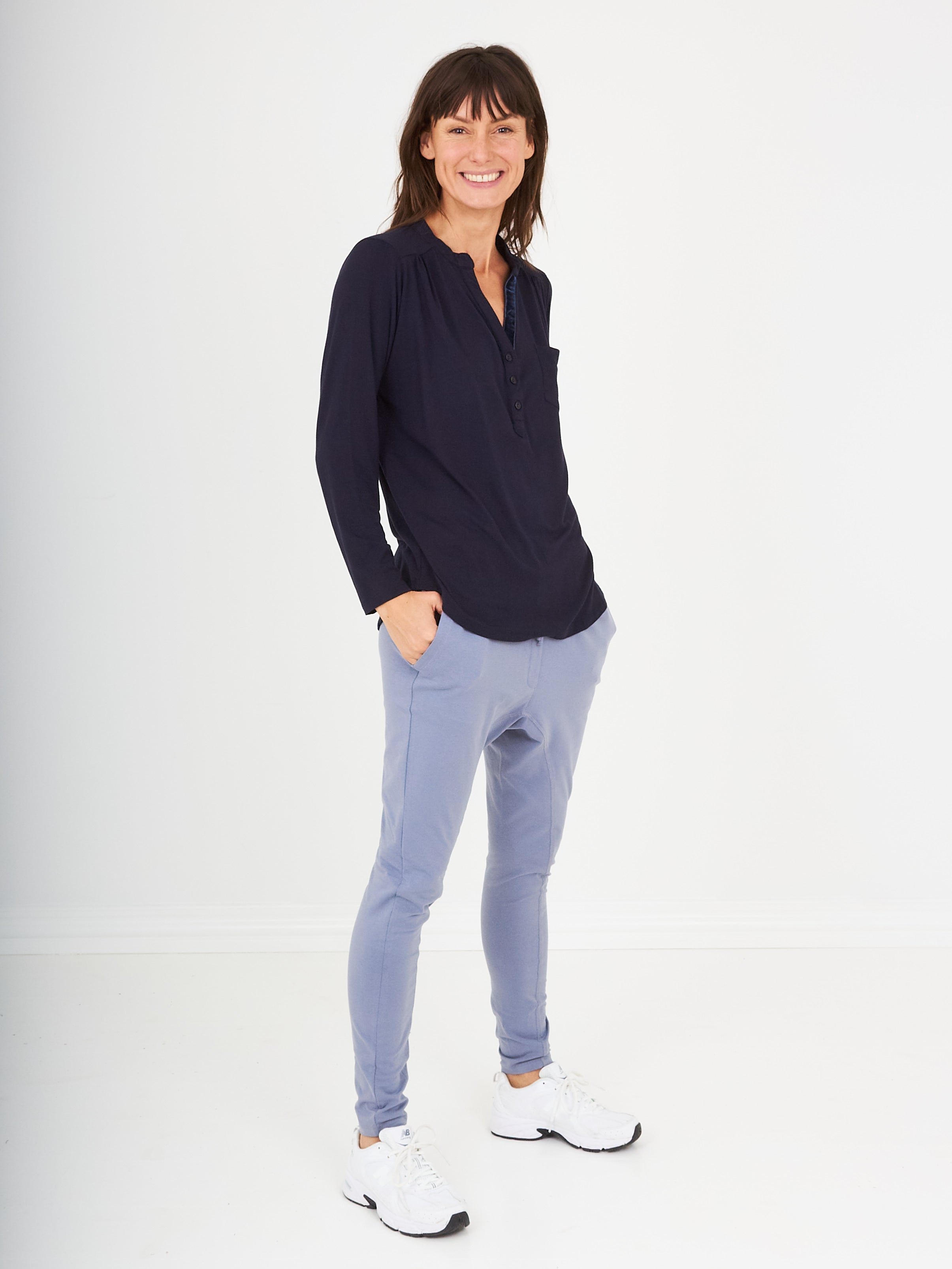 Comfy Copenhagen ApS Gimme Shelter Blouse Navy